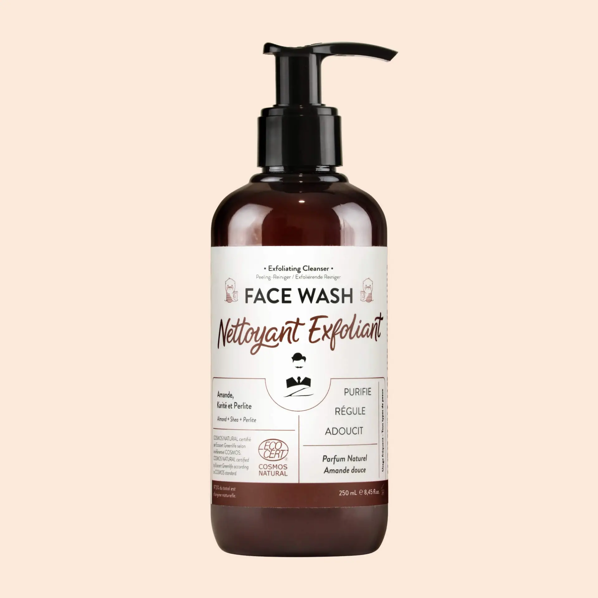 Gel Exfoliant de Curățare - SPĂLARE FAȚĂ - 250mL