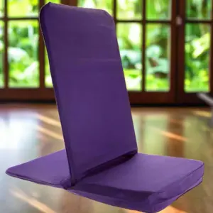 Scaun de meditație pe podea, stivuibil și reclinat - Regular